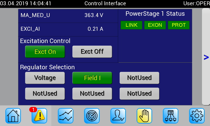 Control Interface
